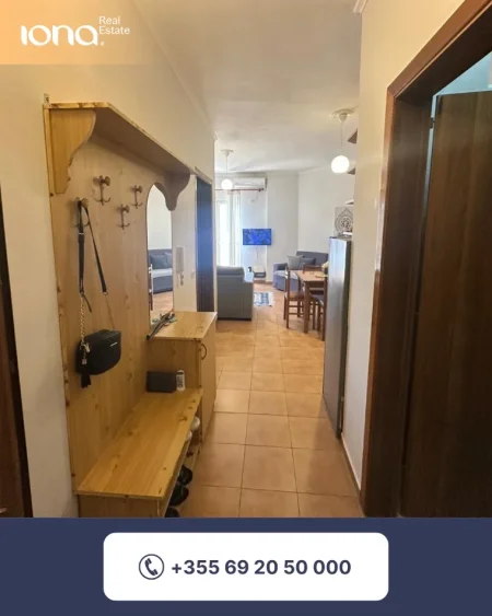 Golem, shitet apartament 1+1 Kati 3, 56 m² 90.000 € (250 m larg detit)