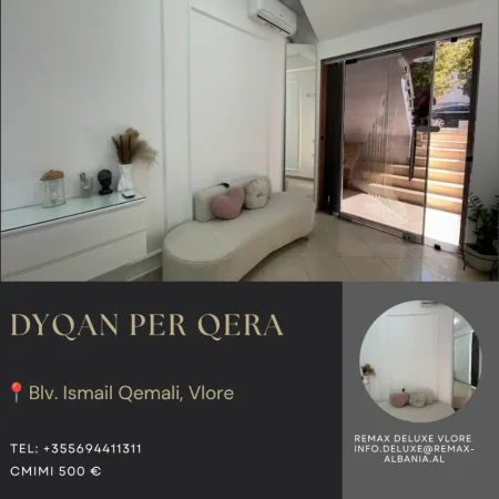 Vlore, jepet me qera dyqan Kati 0, 28 m² 500 € (Blv. Ismail Qemali,Vlore)