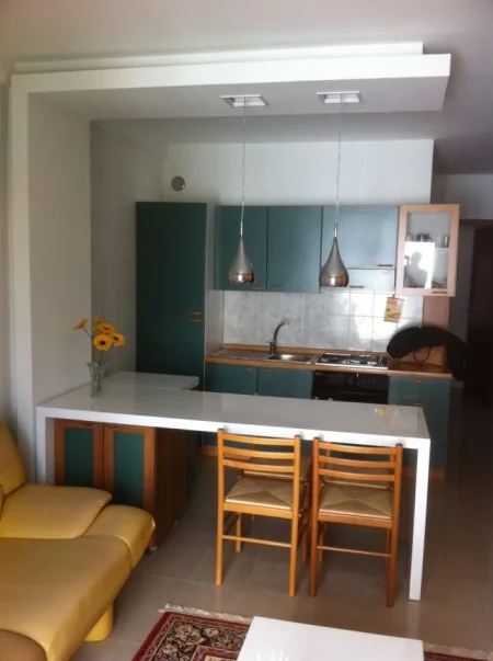 Kavaje, jepet me qera apartament 1+1 Kati 3, 60 m² 500 € (21 Dhjetori/Rruga Kavajes)