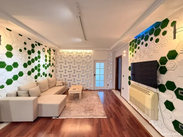 Tirane, jepet me qera apartament 2+1+Ballkon Kati 9, 100 m² 900 € (Rruga Sami Frasheri)
