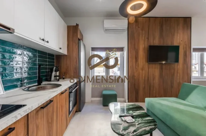 Tirane, jepet me qera garsonier 1+1 Kati 5, 40 m² 580 € (taiwan)  Garsoniere me qera - Taiwani D821Z-6