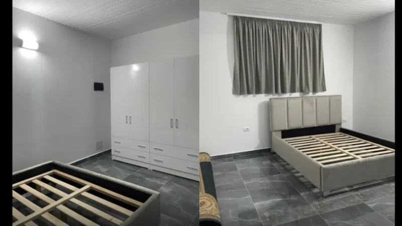 Tirane, jepet me qera apartament 1+1+Ballkon , 55 m² 400 € (Astir - prane syrit TV)