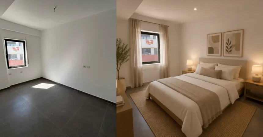 Tirane, jepet me qera apartament duplex Dublex Kati 0, 108 m² (Kodra e Diellit 2)
