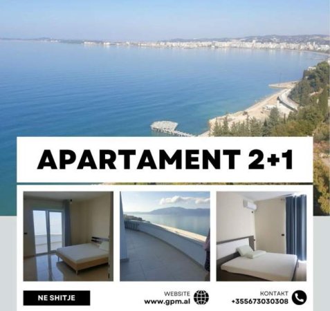 Vlore, shitet apartament 2+1 Kati 4, 136 m² 350.000 Euro