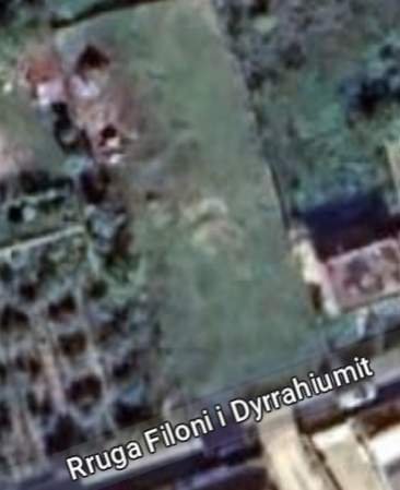 Durres, shes truall 1.000 m² 50 Euro/m2 (Filoni i Dyrrahiumit)