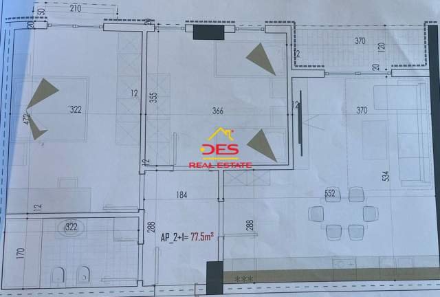 Tirane, shitet apartament 2+1+BLK Kati 2, 88 m² 66.000 Euro (RRUGA ROMA)