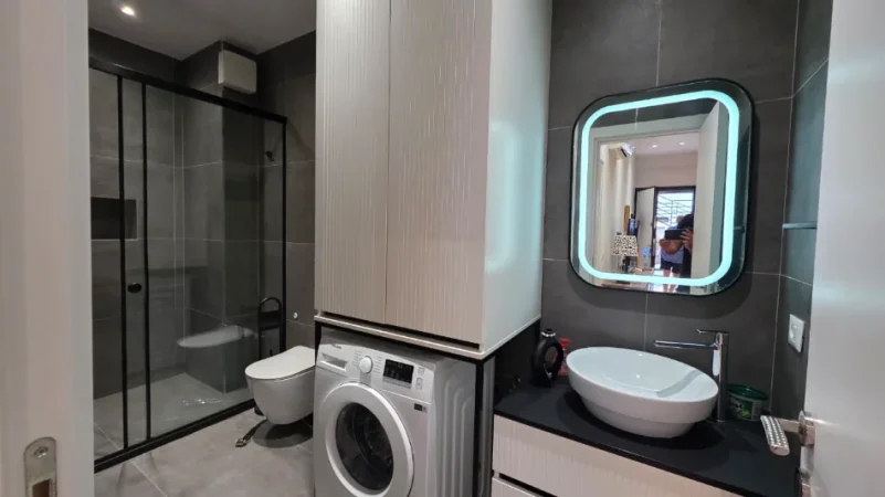 Jepet me qera apartament 1+1 Kati 1, kodra e diellit Tirane