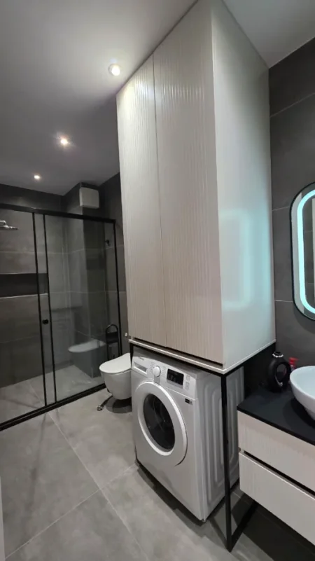 Jepet me qera apartament 1+1 Kati 1, kodra e diellit Tirane