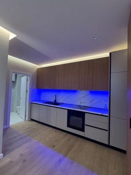 Tirane, jepet me qera apartament 1+1 Kati 3, 66 m² 650 € (Laprake)