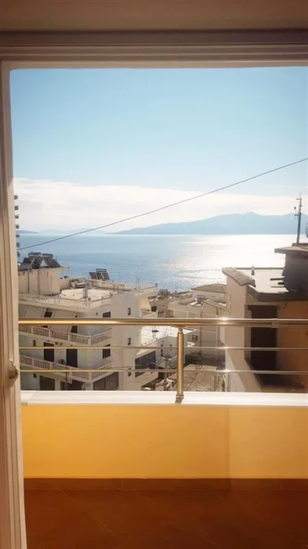 Sarande, jap me qera shtepi 1+1+Aneks+Ballkon Kati 4, 80 m² 40 € (Rruga Mitat Hoxha Sarande)