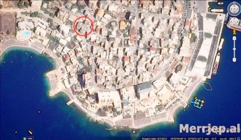 Sarande, jap me qera shtepi 1+1+Aneks+Ballkon Kati 4, 80 m² 40 € (Rruga Mitat Hoxha Sarande)