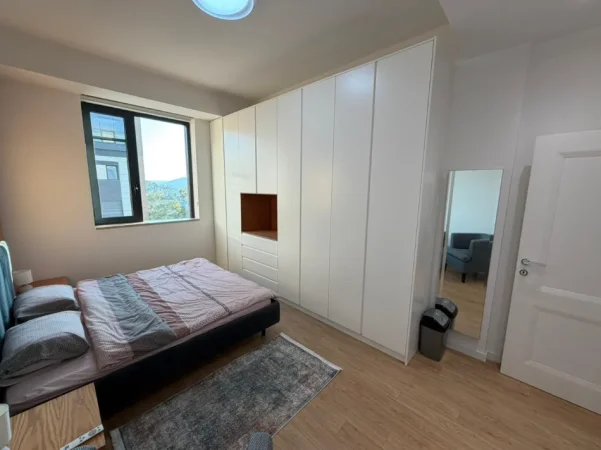 Tirane, jepet me qera apartament 1+1 Kati 7, (rruga e kavajes)