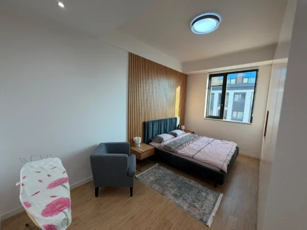 Tirane, jepet me qera apartament 1+1 Kati 7, (rruga e kavajes)