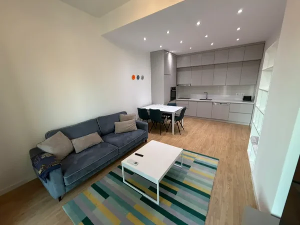 Tirane, jepet me qera apartament 1+1 Kati 7, (rruga e kavajes)