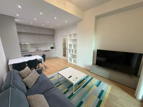 Tirane, jepet me qera apartament 1+1 Kati 7, (rruga e kavajes)