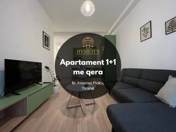 Shqiperi, jepet me qera apartament 1+1 , 60 m² 650 € (Rr. Frosina Plaku)