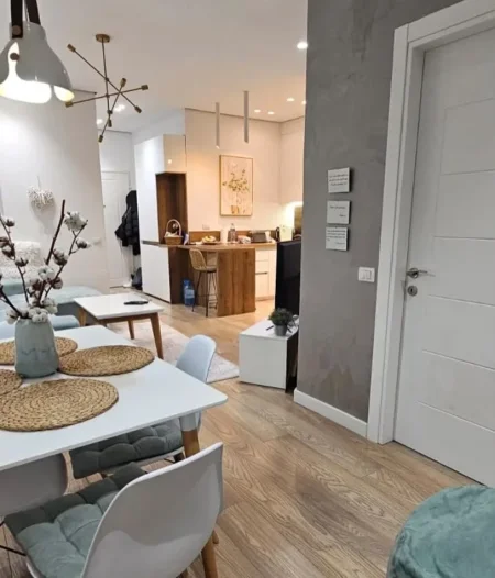 Tirane, jepet me qera apartament 1+1+Ballkon Kati 2, 67 m² 600 € (KOPESHTI BOTANIK PRANE XHAMISE)