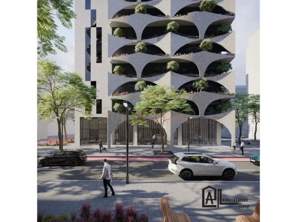 Tirane, shitet apartament 2+1 Kati 11, 112 m² 480.000 € (Platinum Residence, prane Gjimnazit Petro Nini Luarasi.)