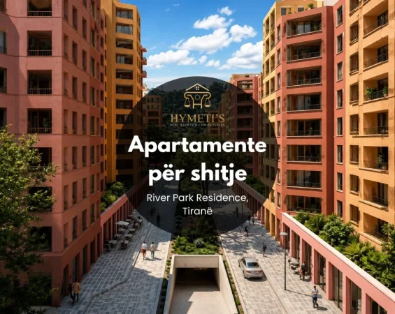 Tirane, shitet apartament 1+1 , 95.000 € (River Park Residence, Tiranë)