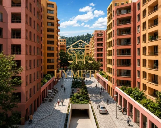 Tirane, shitet apartament 1+1 , 95.000 € (River Park Residence, Tiranë)