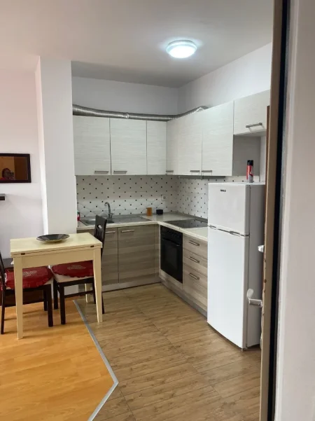 Tirane, jepet me qera apartament 1+1 Kati 6, 65 m² 500 € (Xhamllik ,Rruga Xhanfize Keko)