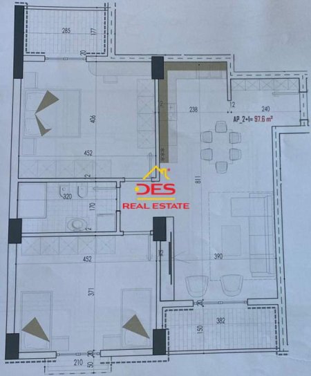 Tirane, shitet apartament 2+1+BLK Kati 1, 110 m² 830.000 Euro (rruga roma)