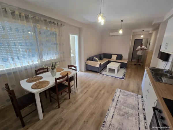 Tirane, jepet me qera apartament 1+1 Kati 3, 70 m² 678 € (Petro Nini Luarasi)
