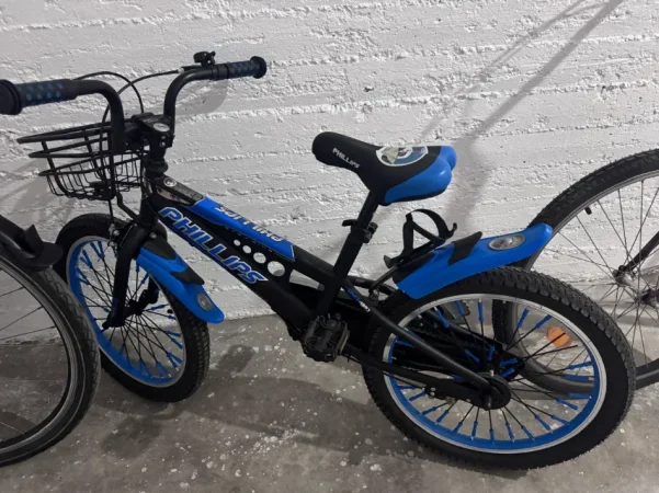 Shes biciklete Philips blu 85 € (cmimi i diskutueshem)