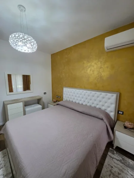 Me Qira Ultra Luxury: Apartament 2+1+1🚾 & 1 Ballkon📍FRESK 109 m² ❤️ Kati 5, Me Pamje Fantastike, Hera parë me Qira  (65,000 Leke/Muaj 💸) 🧨