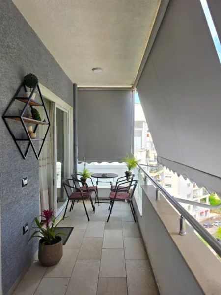 Me Qira Ultra Luxury: Apartament 2+1+1🚾 & 1 Ballkon📍FRESK 109 m² ❤️ Kati 5, Me Pamje Fantastike, Hera parë me Qira  (65,000 Leke/Muaj 💸) 🧨