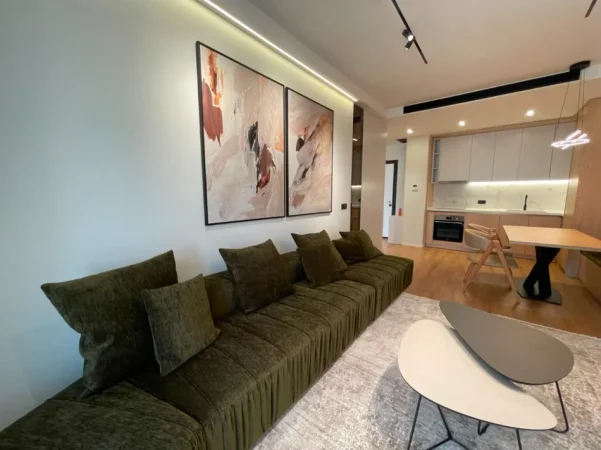 Tirane, jepet me qera apartament 1+1 , 850 € 