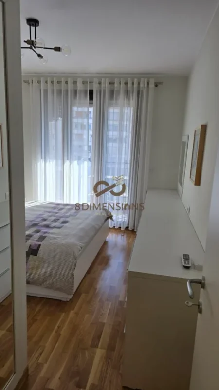 Apartament 1+1 +Post Parkimi me qera tek Rruga Bardhok Biba, Ne Qender te Tiranes