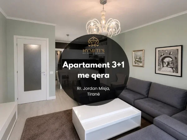Tirane, jepet me qera apartament 3+1 Kati 4, 123 m² 850 € (Rr. Jordan Misja)