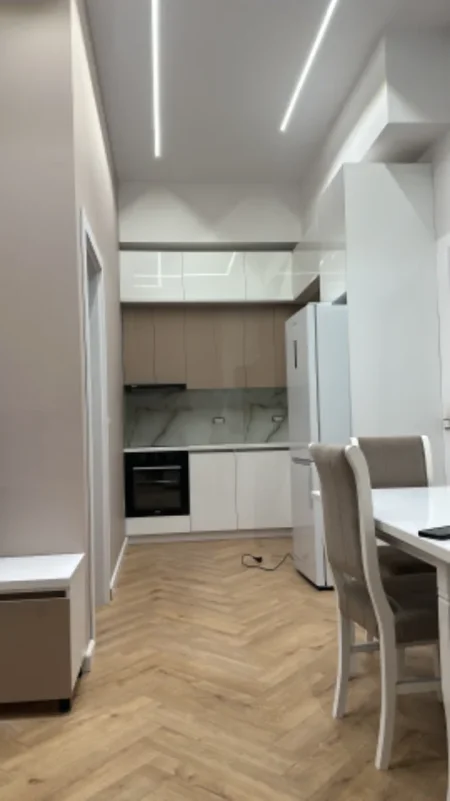 Tirane, jepet me qera apartament 1+1 Kati 1, 55 m² 500 € (Rruga Idriz Dollaku)