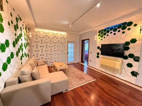 Tirane, jepet me qera apartament 2+1 Kati 9, 98 m² 850 € (Liqeni)