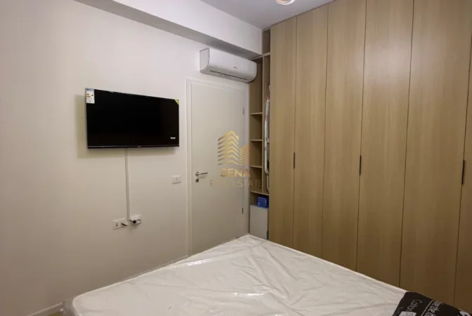 Tirane, jepet me qera apartament 1+1+Ballkon Kati 6, 60 m² 500 € (Ali Demi, Rezidenca Kadiu)