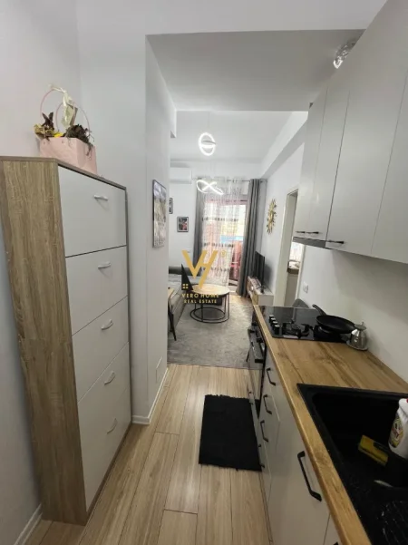 Tirane, jepet me qera apartament 1+1+Ballkon Kati 6, 46 m² 420 € (ALI DEMI)
