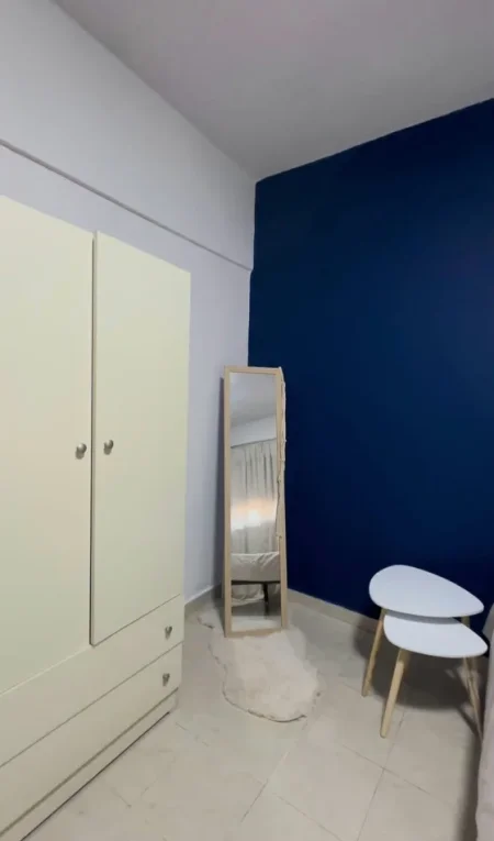 Tirane, jepet me qera apartament 2+1 Kati 5, 80 m² 520 € (Don Bosko prane shkolles Qazim Turdiu)