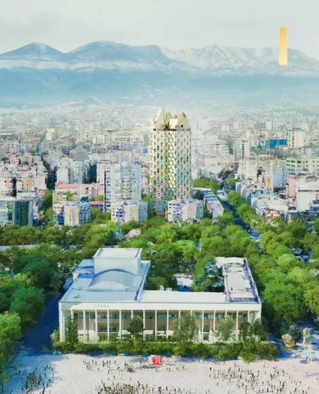 Tirane, shitet apartament 1+1+Aneks+Ballkon Kati 12, 75 m² 252.300 € 