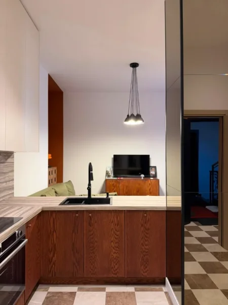 Tirane, jepet me qera apartament 1+1 Kati 11, Qender, 9Kateshet, 💶 Çmimi: 70.000 Leke/Muaj