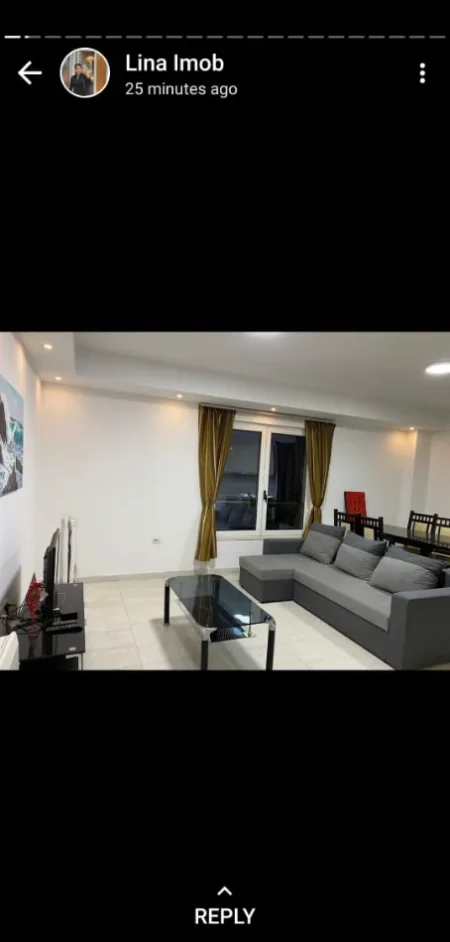 Tirane, jepet me qera Apartament 2+1 Kati 5, Mobiluar, Ashensor,Çmimi 65.000 Lekë të Reja, Ne Vasil Shanto, Tirane.
