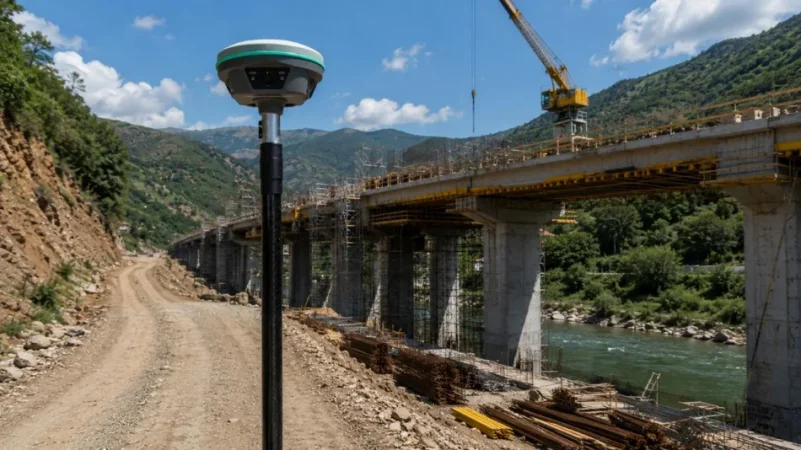 Tirane, ofroj GNSS RTK Rover për Topografi, GIS dhe Construction Layout