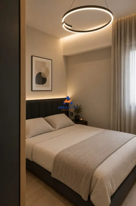 Tirane, jepet me qera apartament 1+1+Ballkon Kati 1, 65 m² 696 € (RR BARRIKADA)