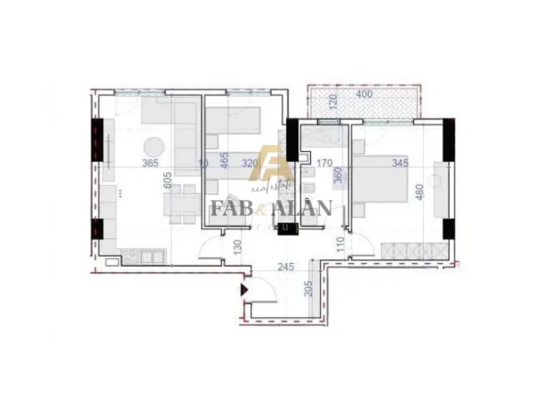 Tirane, shitet apartament 2+1 , 98 m² 93.100 € (Paskuqan)