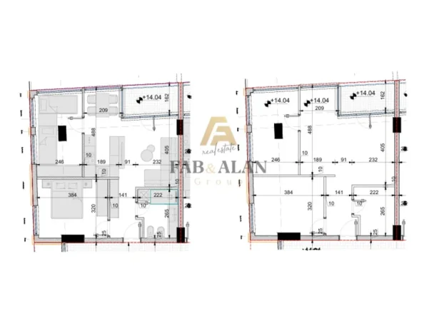 Golem, shitet apartament 2+1 , 81 m² 101.125 € (Golem)