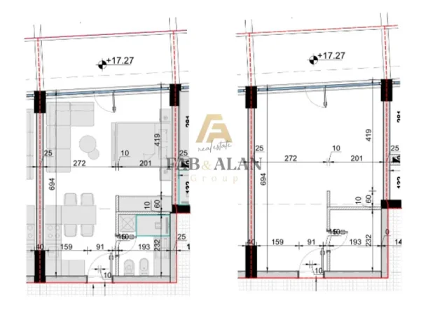 Golem, shitet apartament 1+1 , 56 m² 70.500 € (Golem)