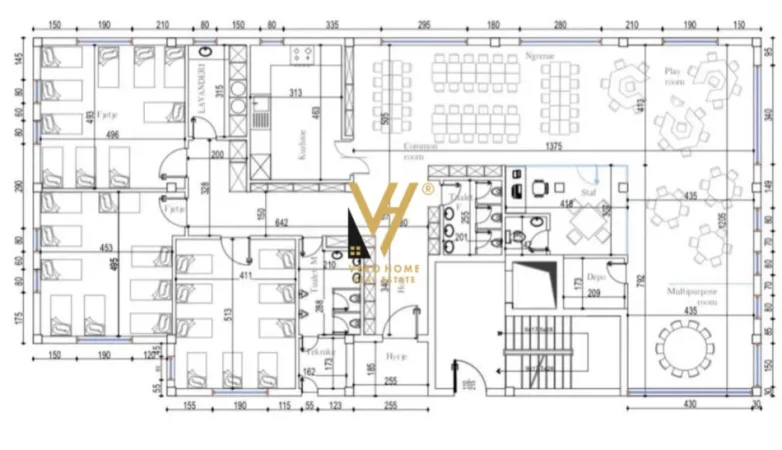 Tirane, jepet me qera ambjent biznesi Kati 0, 300 m² 800.000 € (SELITE)