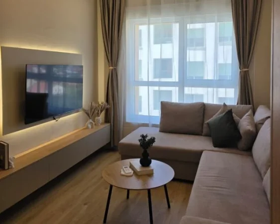 Tirane, jepet me qera apartament 1+1+Aneks+Ballkon Kati 5, 60 m² 450 € (rruga ali demi)