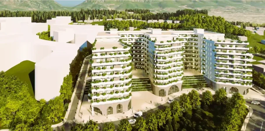 Tirane, shitet apartament 1+1+Aneks+Ballkon Kati 4, 70 m² 82.250 € 
