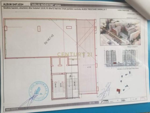 Tirane, jap me qera ambjent biznesi Kati 0, 147 m² 4.900 Euro (Rruga e Dibres, prane Unazes, farmacia 10)